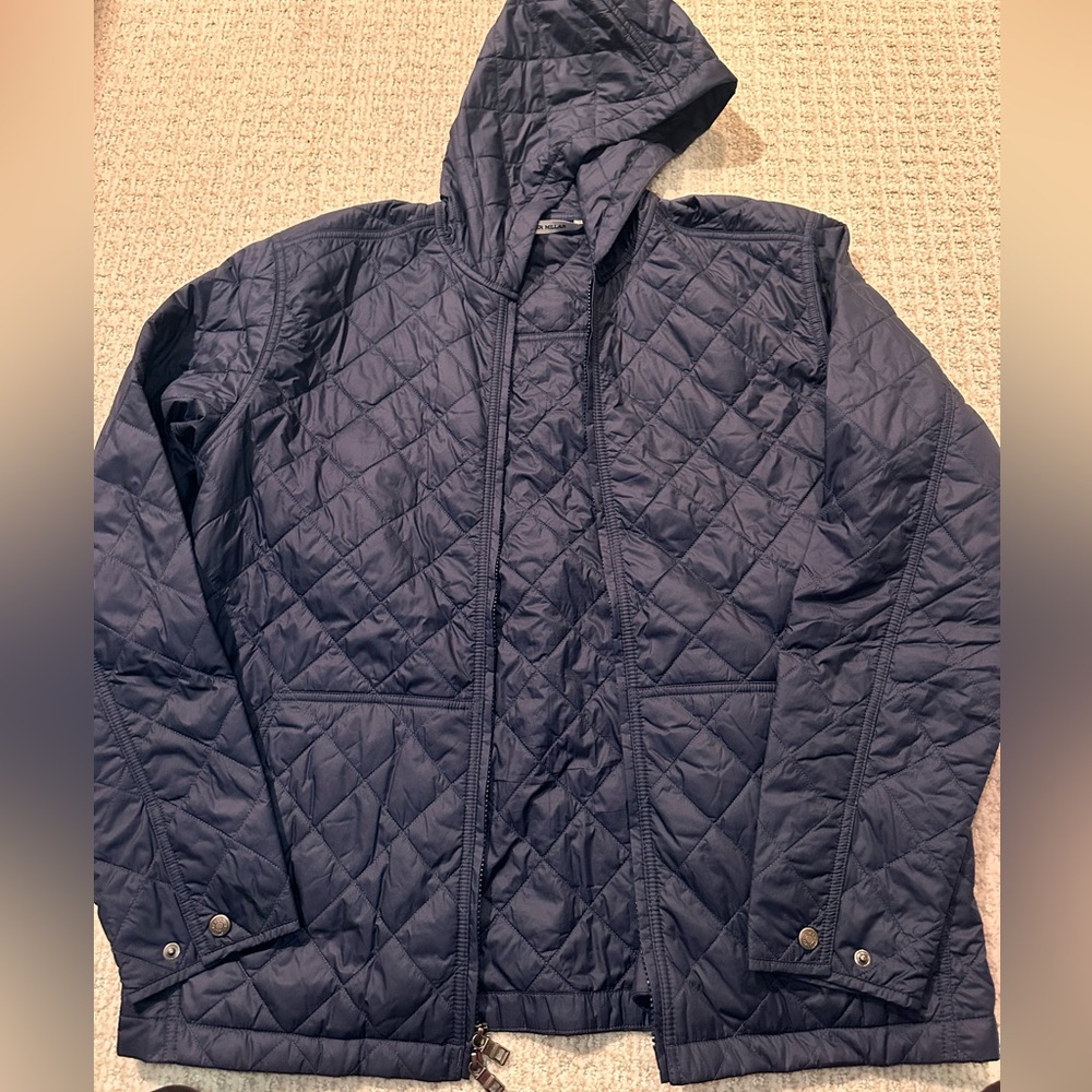 Peter Millar Quilted Essex Jacket - Dark Blue